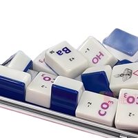 Alat Bantu Pengajaran Kimia Mahjong untuk Siswa SMP dengan Persamaan Kimia dan Tabel Periodik Gaya Klasik