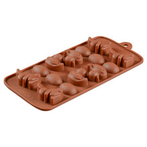Homesun in Silicone cartone animato animale orso d'anatra torta di coniglio decorazione cioccolato stampo per cuocere - Product Image 4