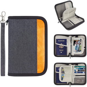 Custom Luxury Rfid <strong>Document</strong> Organizer Bag Waterproof Wallet Travel <strong>Passport</strong> <strong>Holder</strong> - Product Image 6