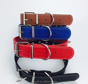 <span class=keywords><strong>Collar</strong></span> de perro de cuero personalizado con remaches anchos con tachuelas, elegantes características tácticas clásicas para gatos - Product Image 6