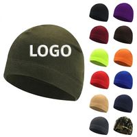 Bonnet en polaire camouflage chaud d'hiver pour hommes et femmes, doublure de casque pour le ski et la moto, bonnet thermique doux