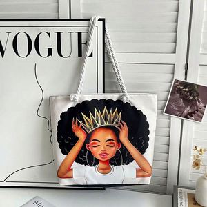 Sac fourre-tout en toile de coton épais, personnalisable avec logo, grand format, écologique, réutilisable, pour le shopping, vente en gros, faible MOQ - Product Image 2