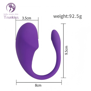 Hoogwaardig Vrouwelijk Draagbaar Vibrerend Ei Volwassen Product Met Supersterk Trillingsgevoel Siliconen En <span class=keywords><strong>Abs</strong></span> Materiaal <span class=keywords><strong>Vibrator</strong></span> - Product Image 2