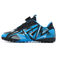 Chaussures de football pour enfants FG AG, chaussures de football à cadran rotatif, chaussures de football légères pour l'entraînement en plein air