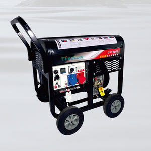 Générateur diesel à châssis ouvert 10 kW monophasé/triphasé pour l'alimentation industrielle et de secours en cas d'urgence - Product Image 1