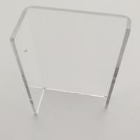 Étagère murale transparente en acrylique robuste, très vendue, pour salle de bain, organiseur de douche flottant, support pour articles de toilette, 5 mm d'épaisseur