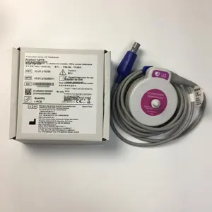EDAN Original EUA Fetal Monitor F3/F6/F9 Fetal Heart Probe Dual Slot 4-Pin Purple 2.5-5.0MHz Sensor analógico MS3-109301 - Product Image 1