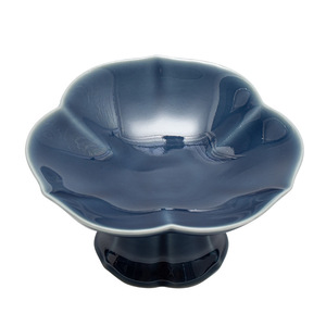 Assiettes miniatures chinoises exquises pour le thé et les collations, petites assiettes à pied, vaisselle de fiançailles sur pied et assiettes à pâtisserie - Product Image 5