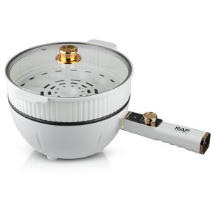 1300W Multi-functional <b>Electric</b> <b>Pot</b> Long Handle Design <b>Electric</b> Skillets Rapid Steam Release <b>Electric</b> <b>Pot</b> - Product Image 3