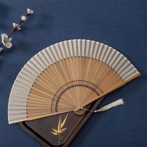 Abanicos Plegables de Bambú y Seda China Hechos a Mano, Personalizados con Impresión, para Festivales, Fiestas, Recuerdos y Decoración - Product Image 3