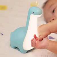 Veilleuse LED Dinosaure Mignon Bébé SleepingTimming Light Touch Switch Lampe de table de chambre à coucher USB Rechargeable pour enfants Cadeau pour enfants