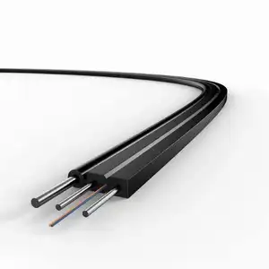 GJYXFCH Drop Cable Bow tipo Auto suporte Fibra Óptica Cabo 4 Núcleo para FTTH FRP Rede Cat 0.25m Cat6 UTP Cabo 20m