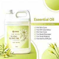 Huile essentielle d'Ylang Ylang, arôme floral relaxant et apaisant pour l'aromathérapie, diffuseur, massage, soulagement du stress, équilibre de l'humeur, sommeil