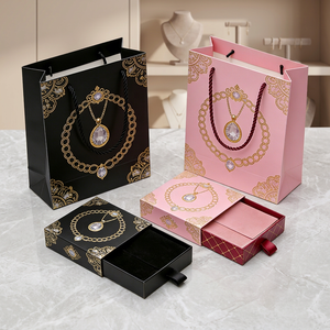 Custom Pink Paper Shopping <b>Bags</b> With Flat Handles Luxury Style Recyclable Art Paper Standard Flat <b>Bag</b> Offset Printing Your Logo - Product Image 4