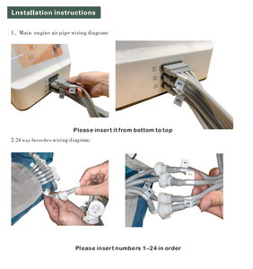 Prensa de presión de aire Drenaje linfático de cuerpo completo Pressotherapie Pantalones <span class=keywords><strong>Presoterapia</strong></span> Máquina de terapia <span class=keywords><strong>Precio</strong></span> - Product Image 6