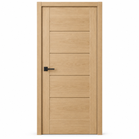 Porte intérieure en bois moderne sur mesure, design personnalisé, prix d'usine, fabricant de portes de chambre