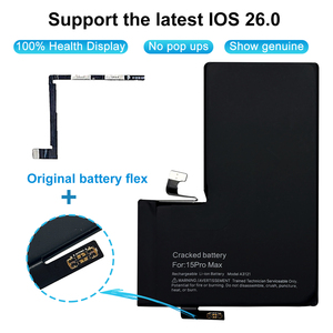 100% 健康更换电池适用于iPhone 11 12 13迷你14 15 Pro Max新升级手机电池，无弹出直接库存 - Product Image 4