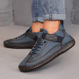 <span class=keywords><strong>Scarpe</strong></span> Penny Boat da <span class=keywords><strong>Uomo</strong></span> in Pelle Traspirante, <span class=keywords><strong>Ortopediche</strong></span>, con Suola Piatta per Attività all'Aperto, Escursionismo e Camminata - Product Image 6
