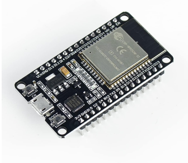 Pinkuo 30Pin ESP-WROOM-32 CP2102 Development Board WiFi+BT Dual Core 2.4Ghz Microcontroller for Micro USB