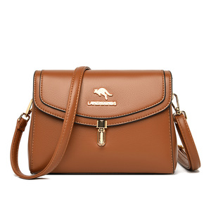 Hot Sale Women's Small Square <b>Messenger</b> Shoulder <b>Bag</b> Winter Autumn Dress Style Single Strap ZIP Closure PU Wholesale - Product Image 1