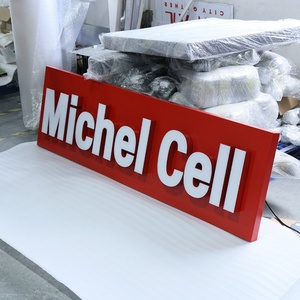 Custom Store Front Led <b>Illuminated</b> Sign Board Channel Letters 3D Signage Light Box Logo Sign for Business Outdoor - Product Image 2