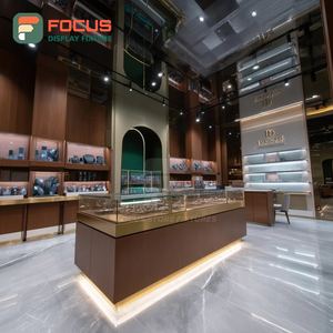 Sistema de Exhibición de Joyería de Alta Visibilidad, Panel de Vidrio Templado, Vitrina para Tienda de Joyería - Product Image 4