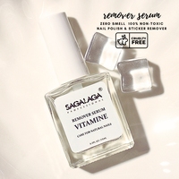 SAGALAGA Sérum Dissolvant 15ml pour Vernis à Ongles avec Vitamine E Sans Acétone OEM Marque Privée