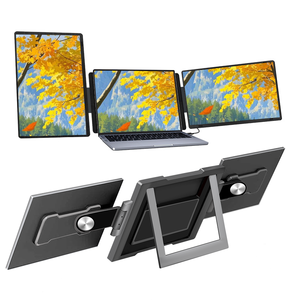 Portable 14" IPS Laptop Extender <b>Monitor</b> Triple 1 Dual Backlit <b>LCD</b> 1920x1200 60Hz Business - Product Image 3