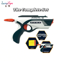 Pistolet manuel souple pour enfants, monochrome, pour l'exercice de la coordination, jouet tendance pour garçons, pistolet éducatif en plastique pour enfants de plus de 6 ans