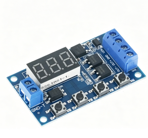 Módulo de control de temporización digital LED de doble MOS de 12V 24V CC, relé de retardo de tiempo, interruptor de ciclo, placa de circuito, DIY - Product Image 1