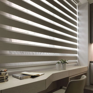 Stores zébrés motorisés intelligents WiFi App Zigbee Alexa <span class=keywords><strong>Google</strong></span> Home, occultation totale, tissu premium, sur mesure - Product Image 1