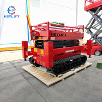 Plateforme élévatrice à ciseaux électrique autopropulsée de 300 kg de capacité de charge, vente d'usine en Chine, plateforme élévatrice hydraulique
