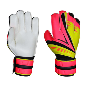 Professional High Quality Outdoor Full-<b>Finger</b> Waterproof PU Leather Adjustable Wrist <b>Strap</b> Goalkeeper Gloves Custom Logo - Product Image 1