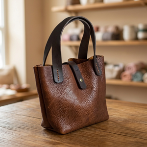 High Standard BS INTERNATIONAL Fashion Women's Genuine Leather Clutch Handbag Two Handles Shoulder Strap Zipper Closure - Product Image 4