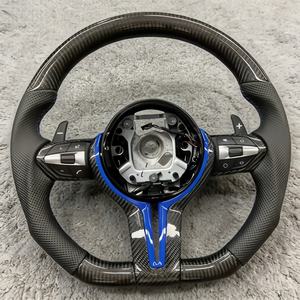 Volante de Fibra de Carbono de Exquisita Fabricación para <span class=keywords><strong>BMW</strong></span> E90 M3 <span class=keywords><strong>M5</strong></span> M6 F10 F15 F20 F30 F31 F32 F34 F36 E71 X1 X3 X5 Series - Product Image 3