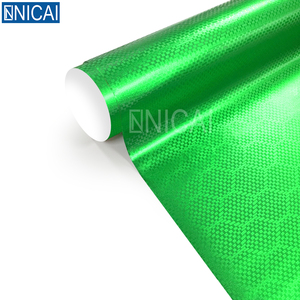 Vinilo Decorativo para Autos con Efecto Holográfico, Fibra de Carbono Forjada Premium <span class=keywords><strong>Moben</strong></span>, Vinilo para Envolver Autos con Efecto de Fibra de Carbono Húmeda, Libre de Burbujas - Product Image 2