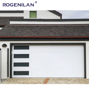 Rogenilan Tùy Chỉnh Nhôm Tự Động Cửa Nhà Để Xe Cắt Từ Xa Điều Khiển Cơ Động Cơ Đường Lái Xe Cửa Nhà Để Xe Cho Ngôi Nhà - Product Image 2