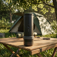 Machine à expresso portable pour voiture, camping-car, utilisation en extérieur, alimentation par batterie/USB, pression de 20 bars, panier filtrant de 58 mm compatible