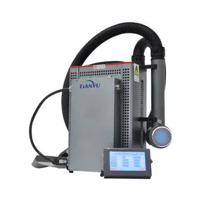 New Launched 50W 100W 200W Backpack Laser Cleaning Machine For Rusty Iron Fence Removal Rubber and Metal Mold Cleaning