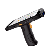 Terminal Genggam RFID UHF Industri OEM ODM OEM PDA 5.72 inci 3+32GB Android 12 Pemindai RFID Mobile Tangguh Tersedia
