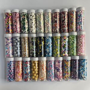 ลูกปัดน้ำตาลฮาลาลสำหรับตกแต่งเค้กหลากสีสัน เหมาะสำหรับคริสต์มาส ฮาโลวีน วาเลนไทน์ อีสเตอร์ และอื่นๆ - Product Image 3