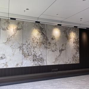 Panel de Pared de Chapa de Madera de Bambú y Carbón Vegetal de Mármol PET de Alta Calidad Hecho en China por Baijax para Decoración de Interiores - Product Image 4