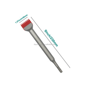 <span class=keywords><strong>Ciseau</strong></span> <span class=keywords><strong>à</strong></span> sculpter SDS Plus en acier allié <span class=keywords><strong>à</strong></span> tige ronde et pointe en V <span class=keywords><strong>à</strong></span> quatre dents pour <span class=keywords><strong>carrelage</strong></span>, béton, <span class=keywords><strong>brique</strong></span>, pierre et maçonnerie - Product Image 3