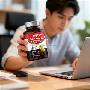 OEM/ODM pancar özü kapsül gıda takviyesi Brahmi özü, l-theanine, b-kompleks vitaminleri (180 sayım) - Product Image 6