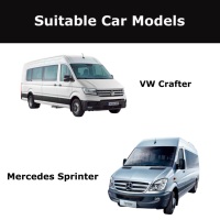 Caméra de recul grand angle étanche ahd cvbs caméra de recul lumière camebrake pour mercedes benz sprinter et vw crafter