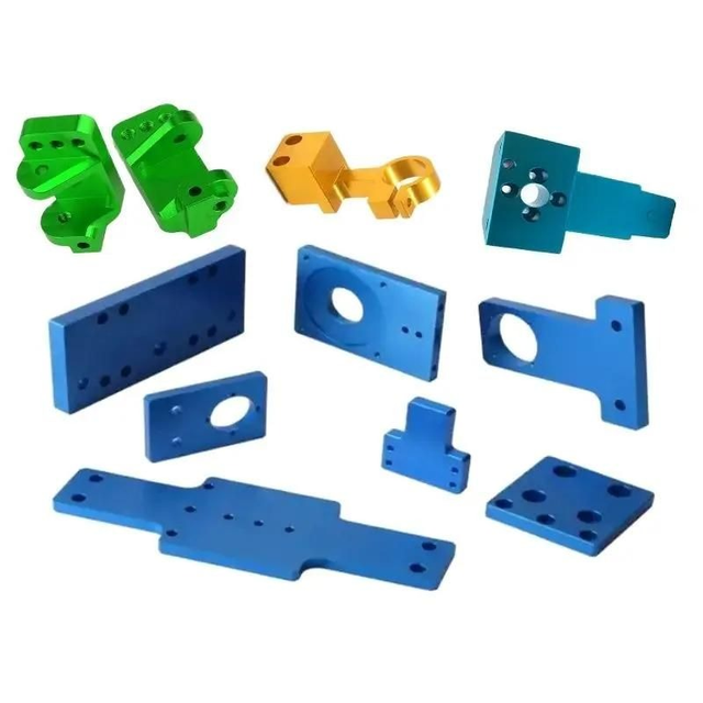For Micro 3D Model Stainless Steel Brass & Aluminium CNC Lathe Machining Auto Robot Parts with CNC Milling & Broaching