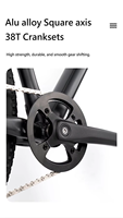 Vélo de montagne tout-terrain pour adultes, haute performance, 12 vitesses, frein à disque hydraulique en alliage d'aluminium, confortable, complet, pour tout type de sentier
