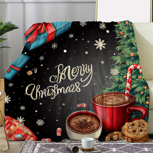 Factory flange Blanket design personnalisé polyester jeter couverture canapé - lit couverture voyage de bureau à domicile - Product Image 4