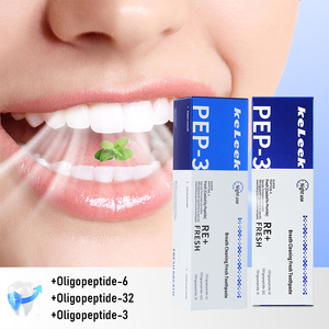 <span class=keywords><strong>Pasta</strong></span> Dental KeLeek PEP-3 con Sabor a Menta Fresca, 100g, Refrescante Bucal <span class=keywords><strong>de</strong></span> Larga Duración, Limpieza Profunda, Elimina <span class=keywords><strong>el</strong></span> <span class=keywords><strong>Mal</strong></span> <span class=keywords><strong>Aliento</strong></span> - Product Image 6