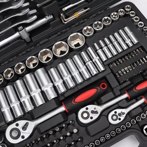 216-Piece Auto Repair Mechanical Tools Kit 1-Drawer Heavy Duty Metal Box OEM Supported <b>Case</b> Hand Metal <b>File</b> Wrenches Automotive - Product Image 5